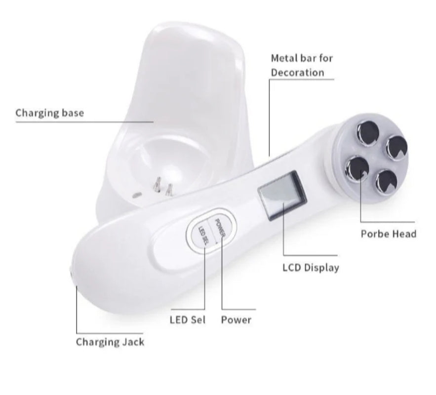5 in 1 Multifunctional Skin Tightening Facial Massager