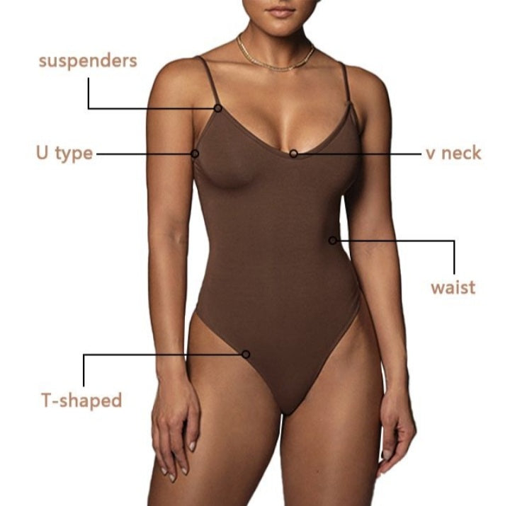 Shapewear Bodysuit Women Tummy Control Body Shaper Seamless Sculpting Thong
